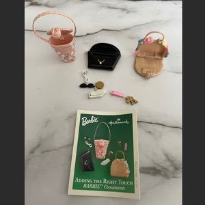 Hallmark Barbie “adding the right touch” ornament